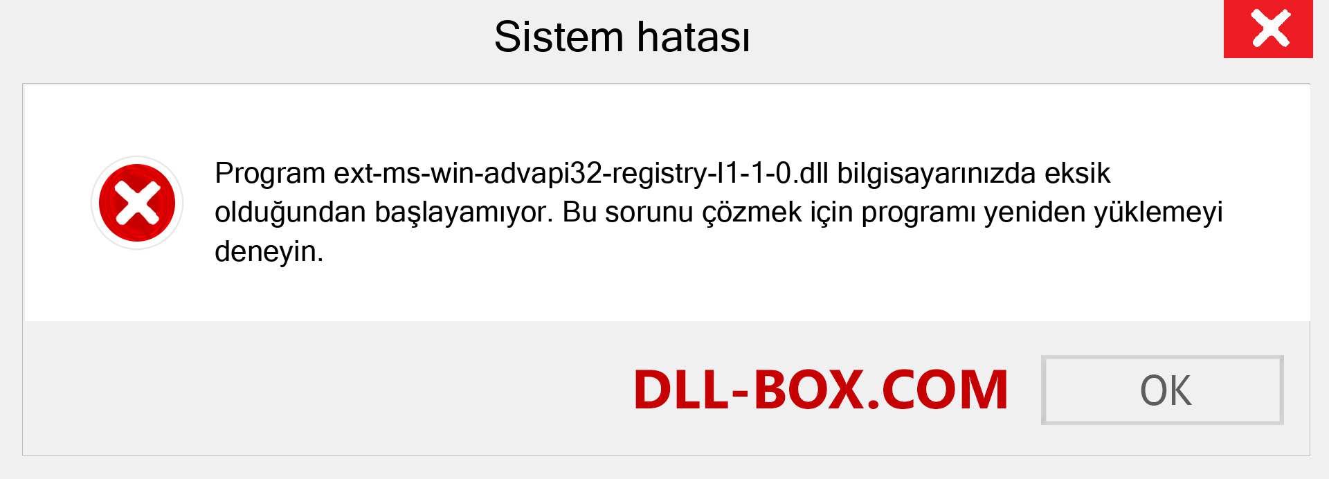 ext-ms-win-advapi32-registry-l1-1-0.dll dosyası eksik mi? Windows 7, 8, 10 için İndirin - Windows'ta ext-ms-win-advapi32-registry-l1-1-0 dll Eksik Hatasını Düzeltin, fotoğraflar, resimler